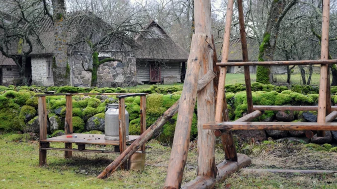 Koguva küla Muhumaal